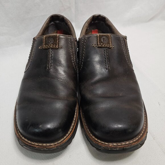 MERRELL Realm Moc Slip-On Casual Shoes Brown Leather Men\'s Size 8 main image 7